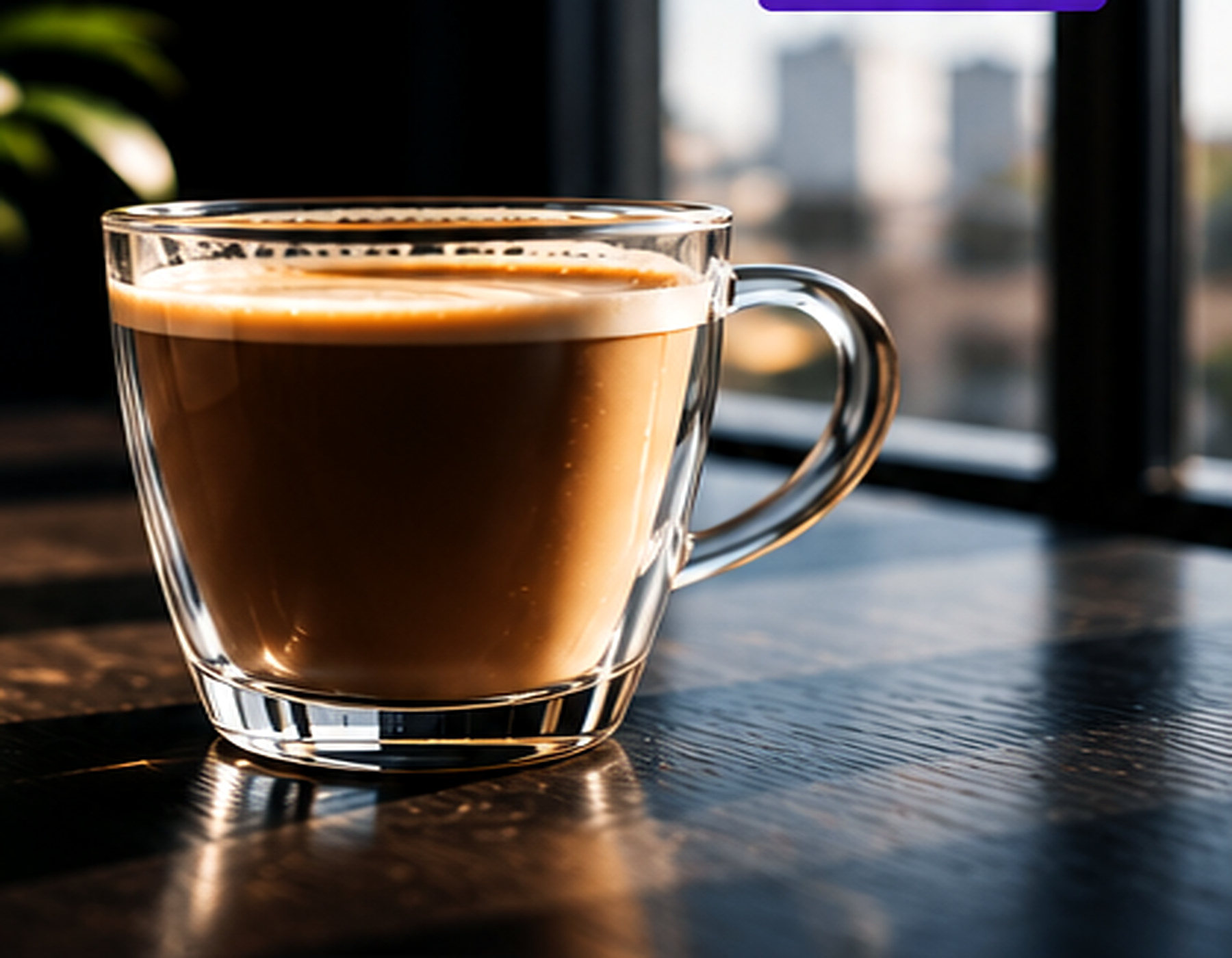 Eiskaffee für eine sommerliche Social-Media-Kampagne